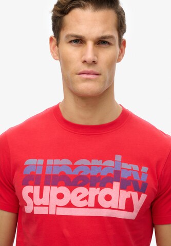 Superdry Shirt in Rood