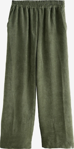 NextWide Leg/ Široke nogavice Hlače - zelena boja: prednji dio
