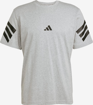 ADIDAS SPORTSWEAR Функциональная футболка 'FI 3S' в Серый: спереди