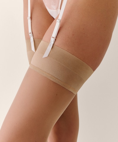 Hunkemöller Over the Knee Socks in Beige, Item view
