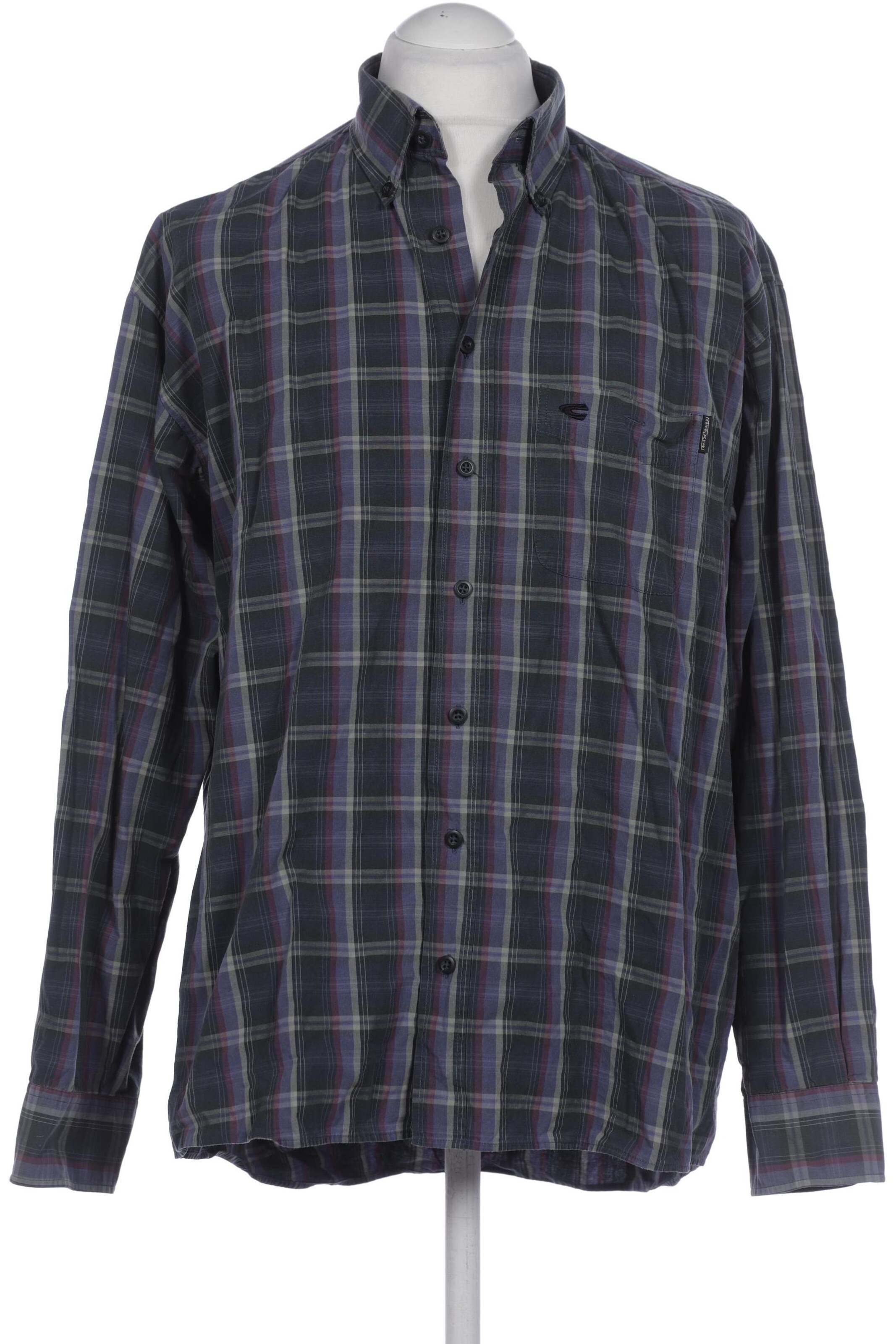 CAMEL ACTIVE Button Up Shirt in L in Green: front