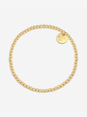 CLASSYANDFABULOUS Jewelry Armband 'CLASSYANDFABULOUS Beaded' in Gold: Vorderseite