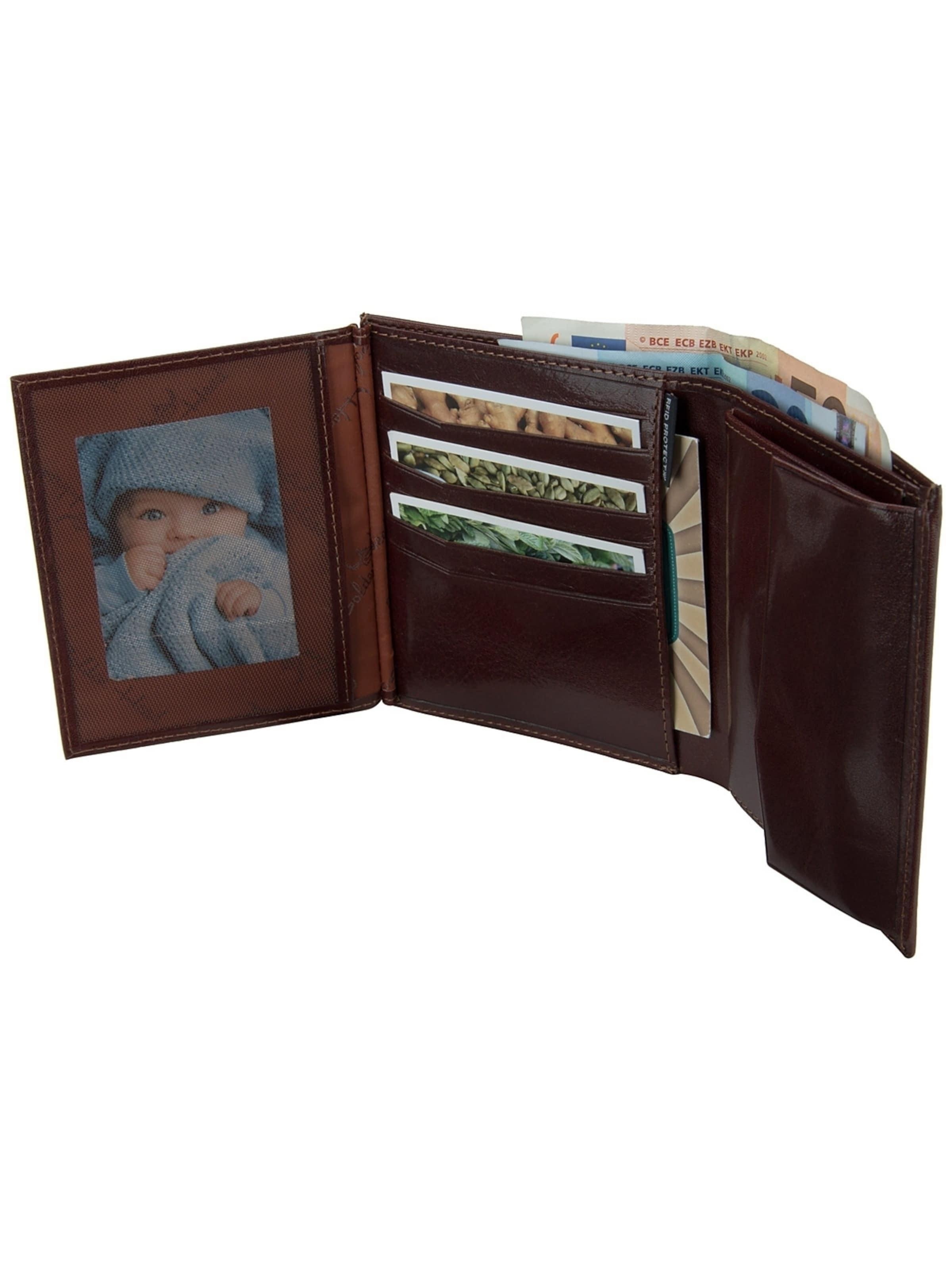 GOLDEN HEAD Portemonnee 'Colorado' in Bruin