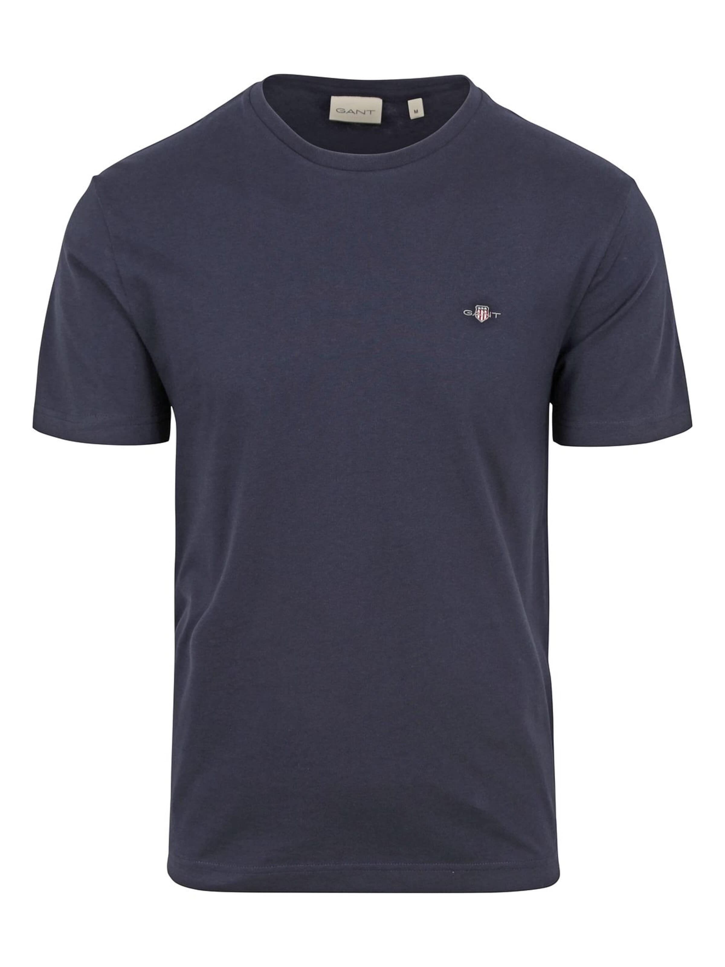 T-Shirt GANT en bleu : devant