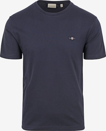 T-Shirt GANT en bleu : devant