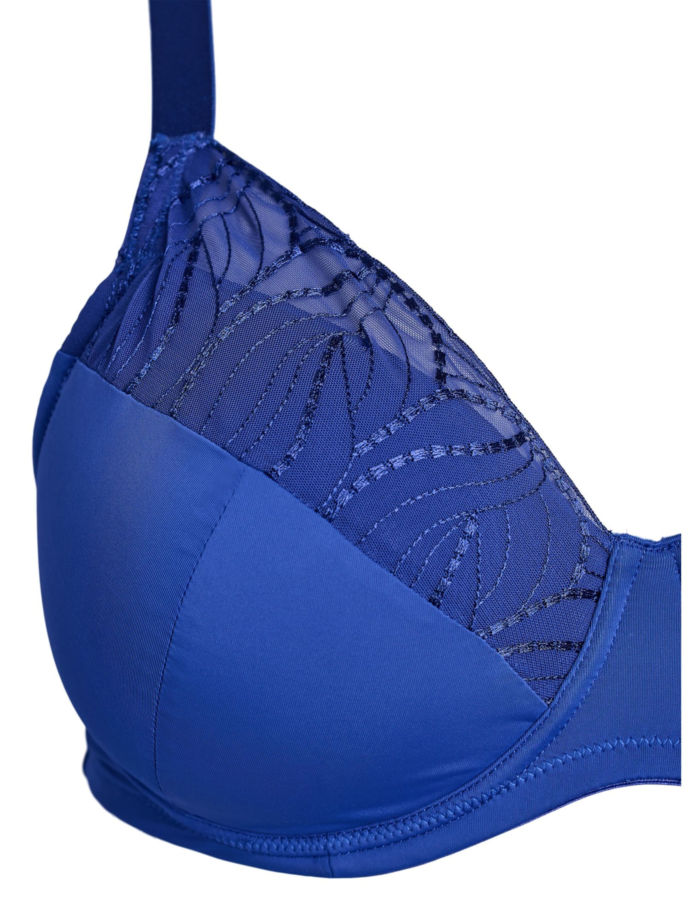 Devoted by Zizzi Bustier Biustonosz 'LELLY' w kolorze niebieski