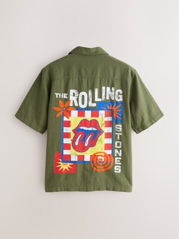 zaļš Next Komforta piegriezums Krekls 'Rolling Stones'