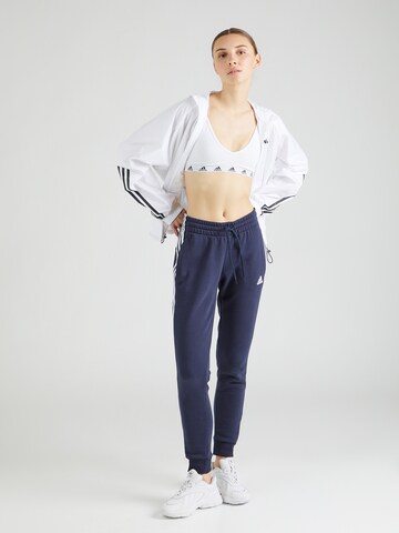 ADIDAS SPORTSWEAR Tapered Παντελόνι φόρμας '3S FL' σε μπλε