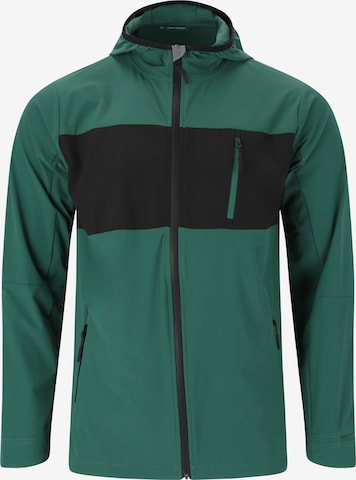 ENDURANCE Athletic Jacket in Green: front