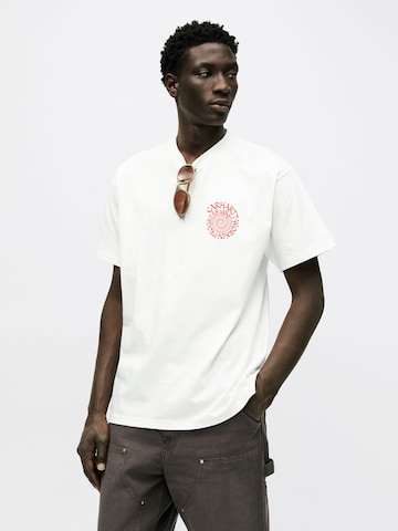 Carhartt WIP Shirt 'Spirals' in Wit