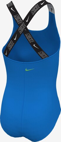 Nike Swim Badeanzug in Blau