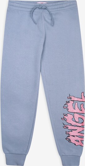 Threadgirls Hose 'Glitter' in rauchblau / hellpink / schwarz, Produktansicht