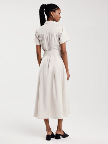 BIG STAR Shirt dress 'Okire' in Beige