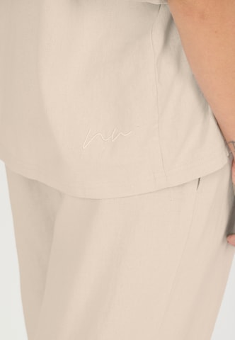 NOU Bluse 'Natasha' in Beige