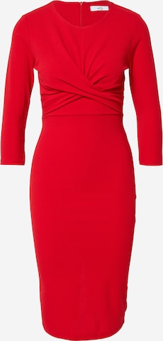 WAL G. Cocktail Dress 'ROSICA' in Red: front