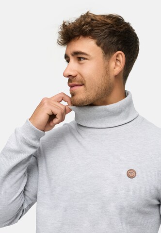 INDICODE JEANS Shirt 'INGuadalupe' in Grijs