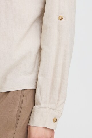 Pulz Blouse 'PZLUCA' in Beige