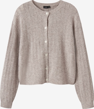 LMTD Gebreid vest in Beige: voorkant