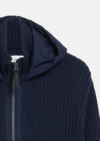 s.Oliver Strickjacke in Blau: Vorderseite