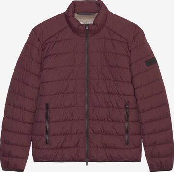 Veste mi-saison Marc O'Polo en rouge : devant