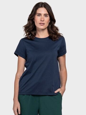 T-shirt fonctionnel 'Collada' Schöffel en bleu : devant