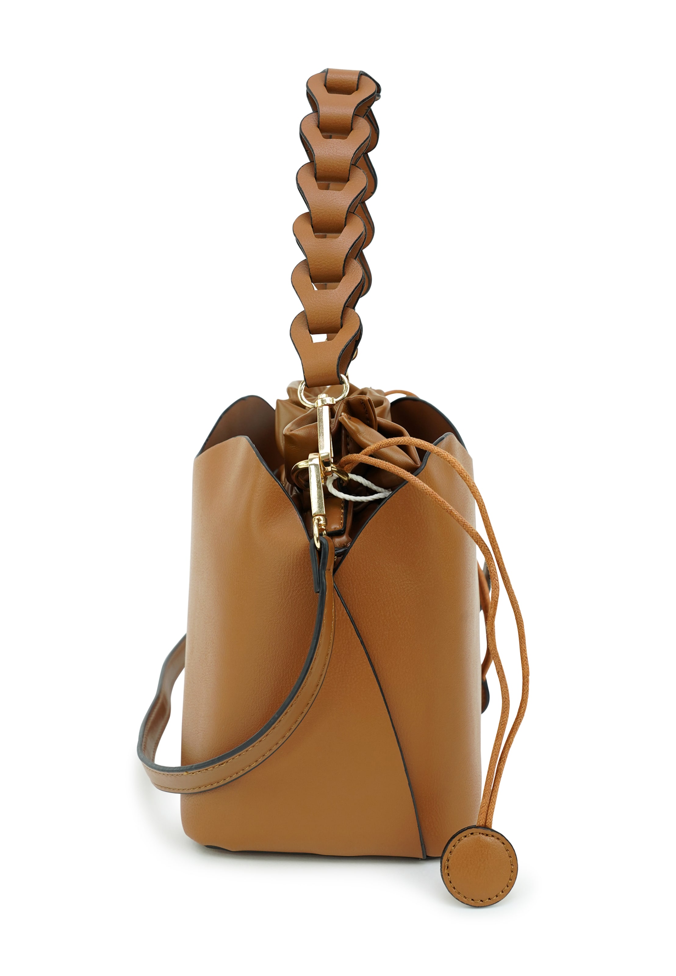 HARPA Handbag 'ALEYA' in Brown