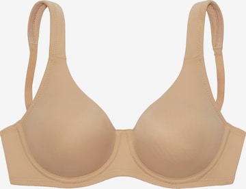 Soutien-gorge NUANCE by LASCANA en beige : devant
