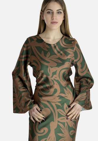 Elara Jurk 'Abaya' in Groen