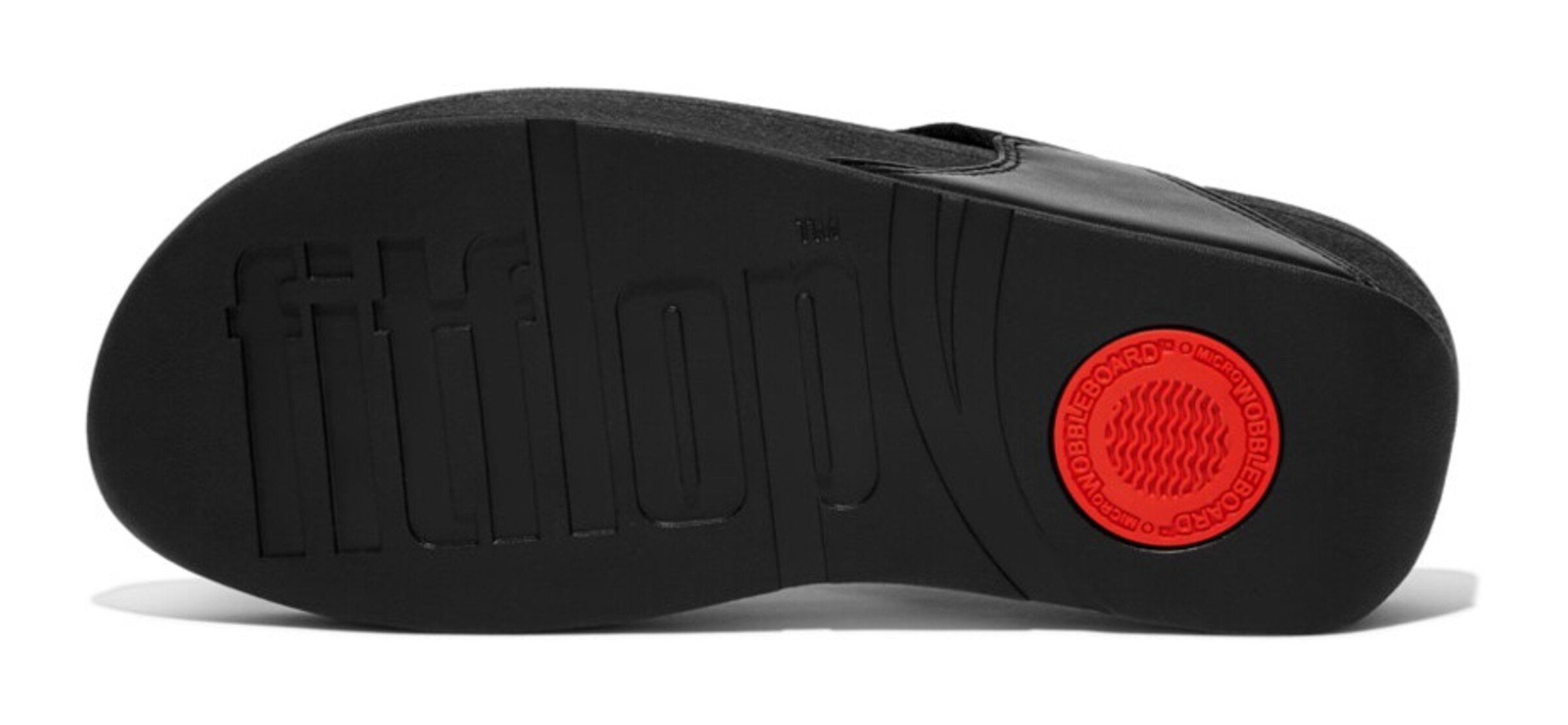 FitFlop T-Bar Sandals in Black