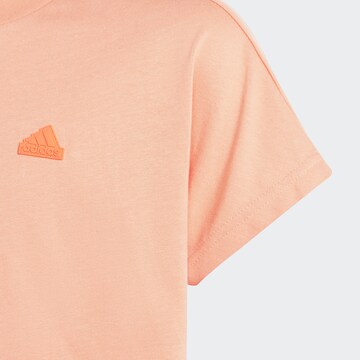 ADIDAS SPORTSWEAR Performance Shirt 'City Escape' in Orange