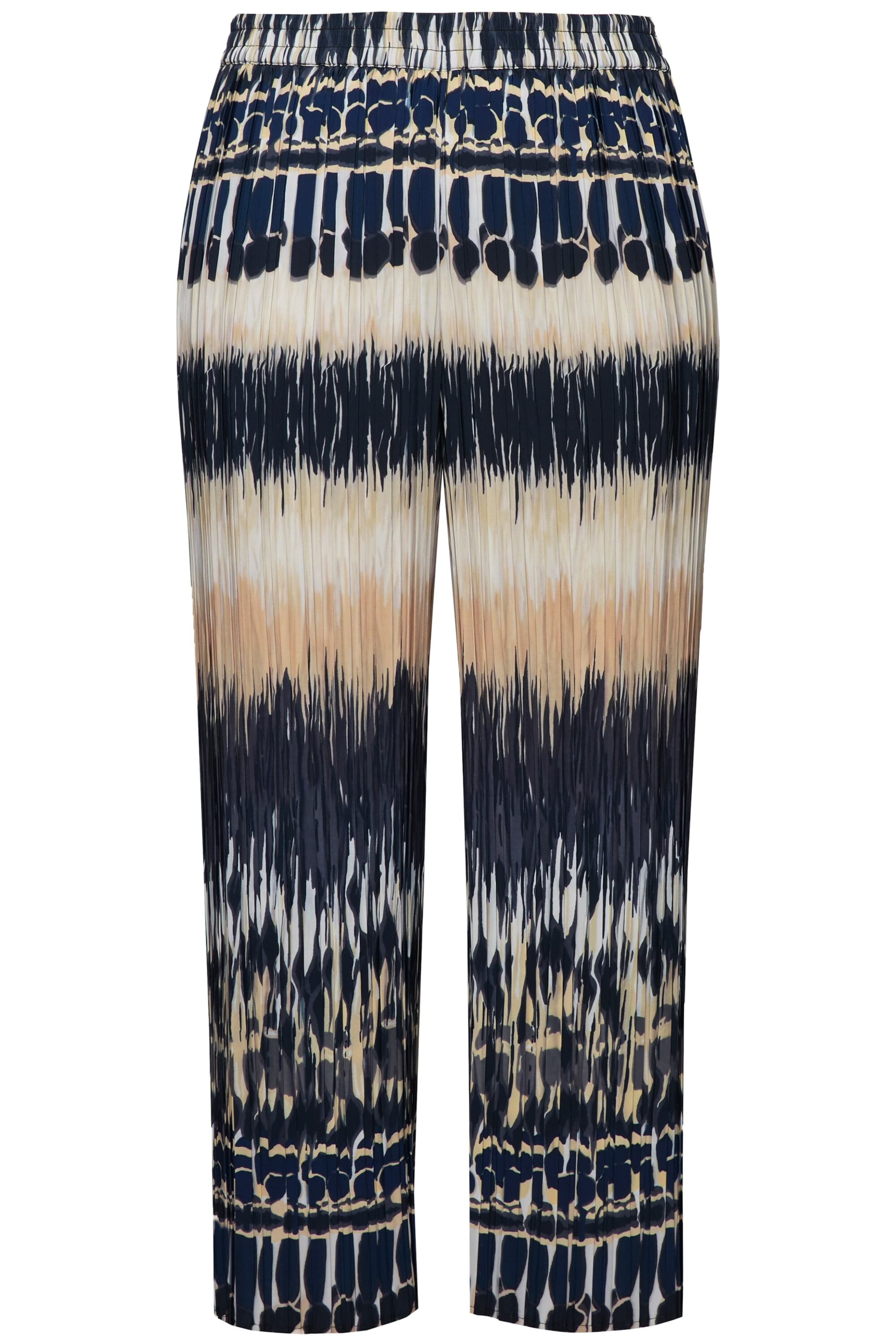 MIAMODA Wide leg Broek in Gemengde kleuren: voorkant