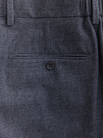 Next Regular Trousers with creases 'Motionflex' in Blue
