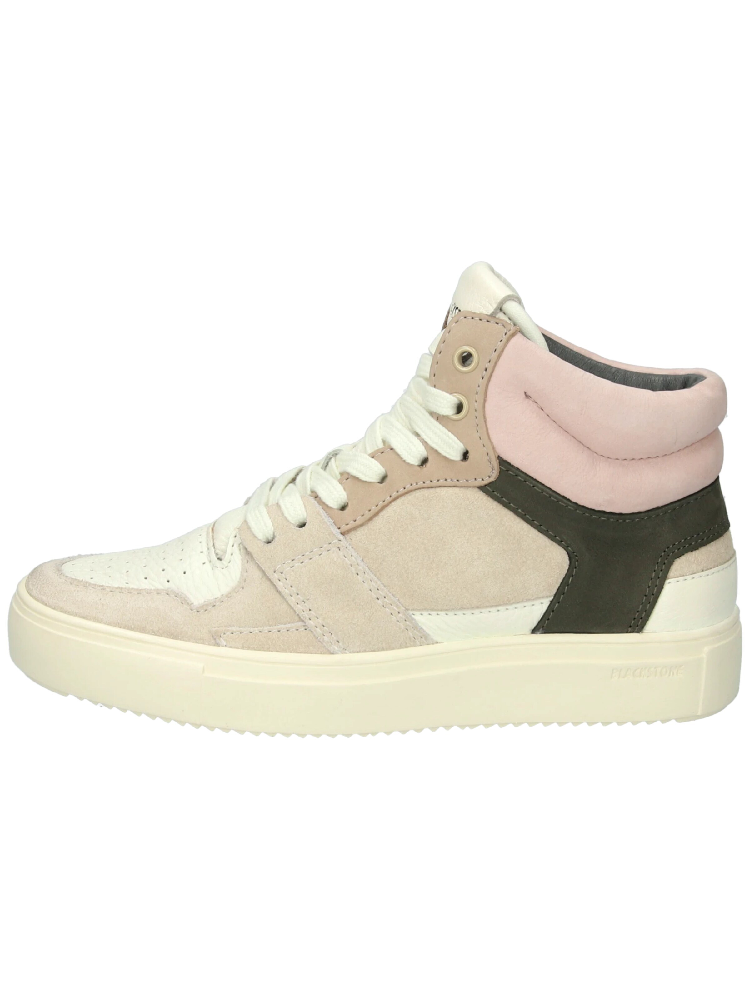 Sneaker alta 'KEYLA' di BLACKSTONE in beige: frontale