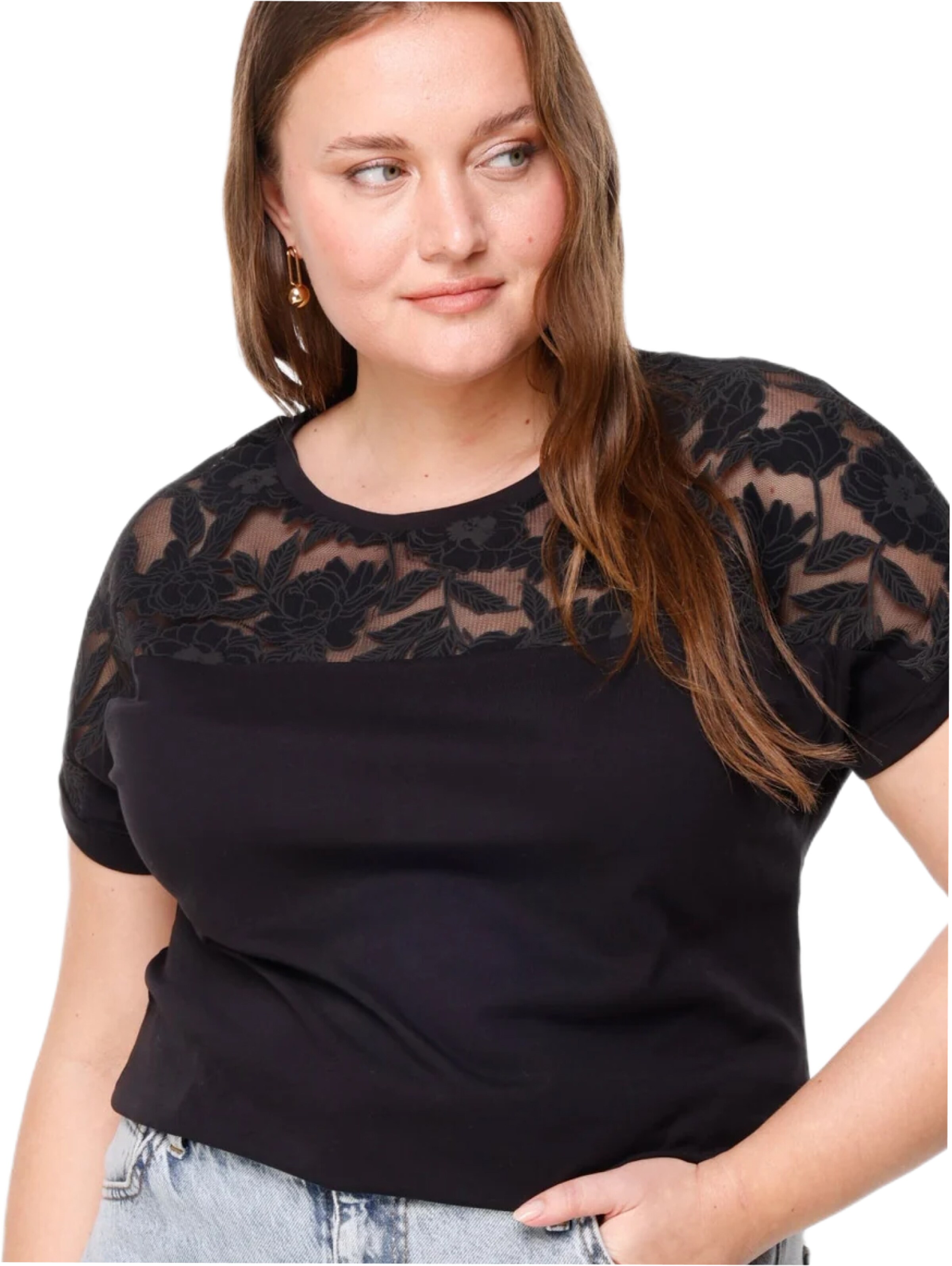 Shape Of You Shirt in Black