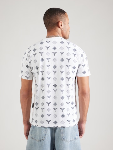 Carlo Colucci T-shirt 'Falchi' i vit