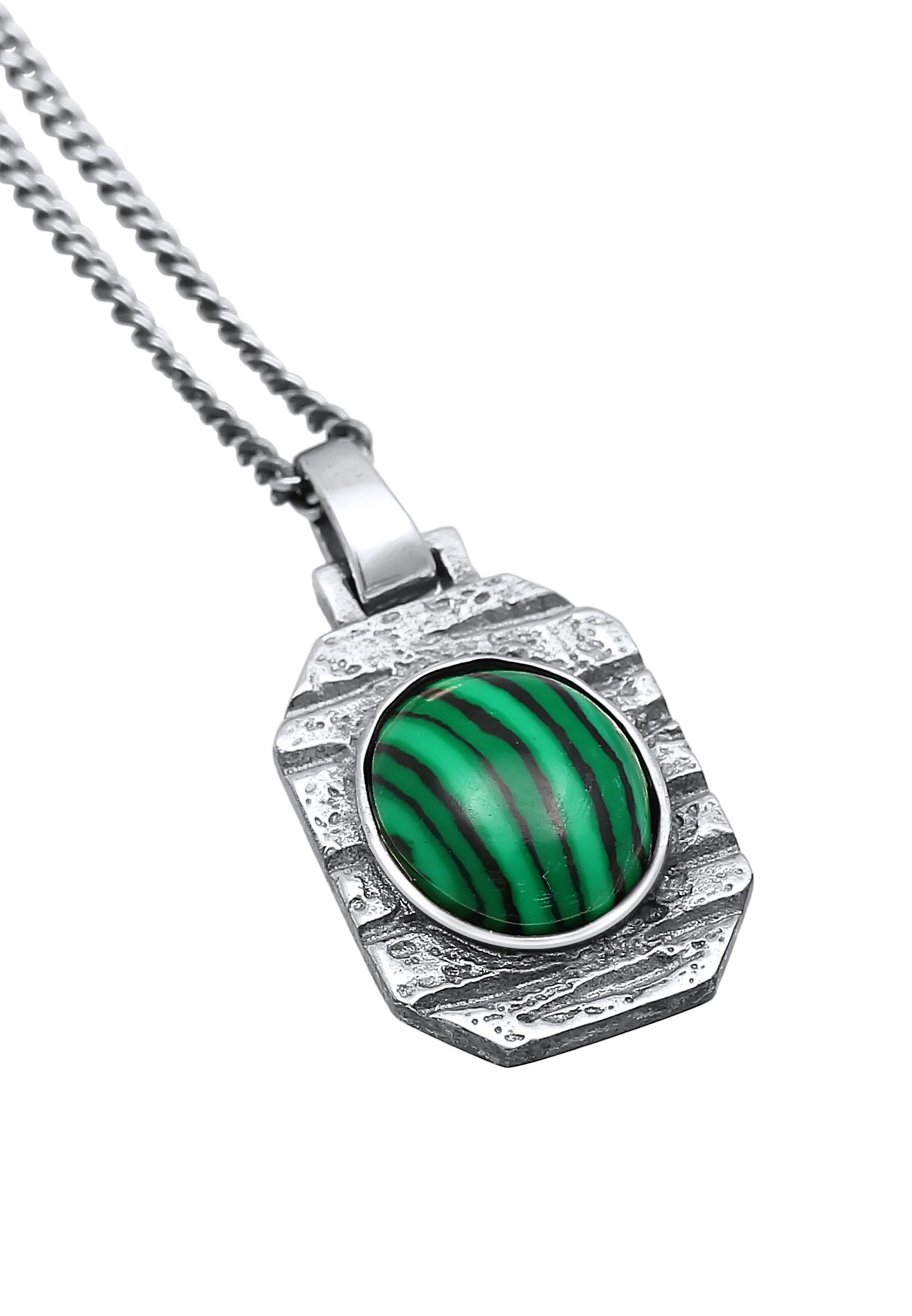 KUZZOI Ketting 'Geo' in Zilver