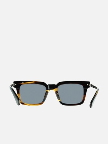 FERRAGAMO Sunglasses 'Ferragamo SF2103S Khaki horn 53/21/145 MAN Sunglasses' in Beige