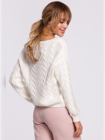made of emotion - Jersey en beige