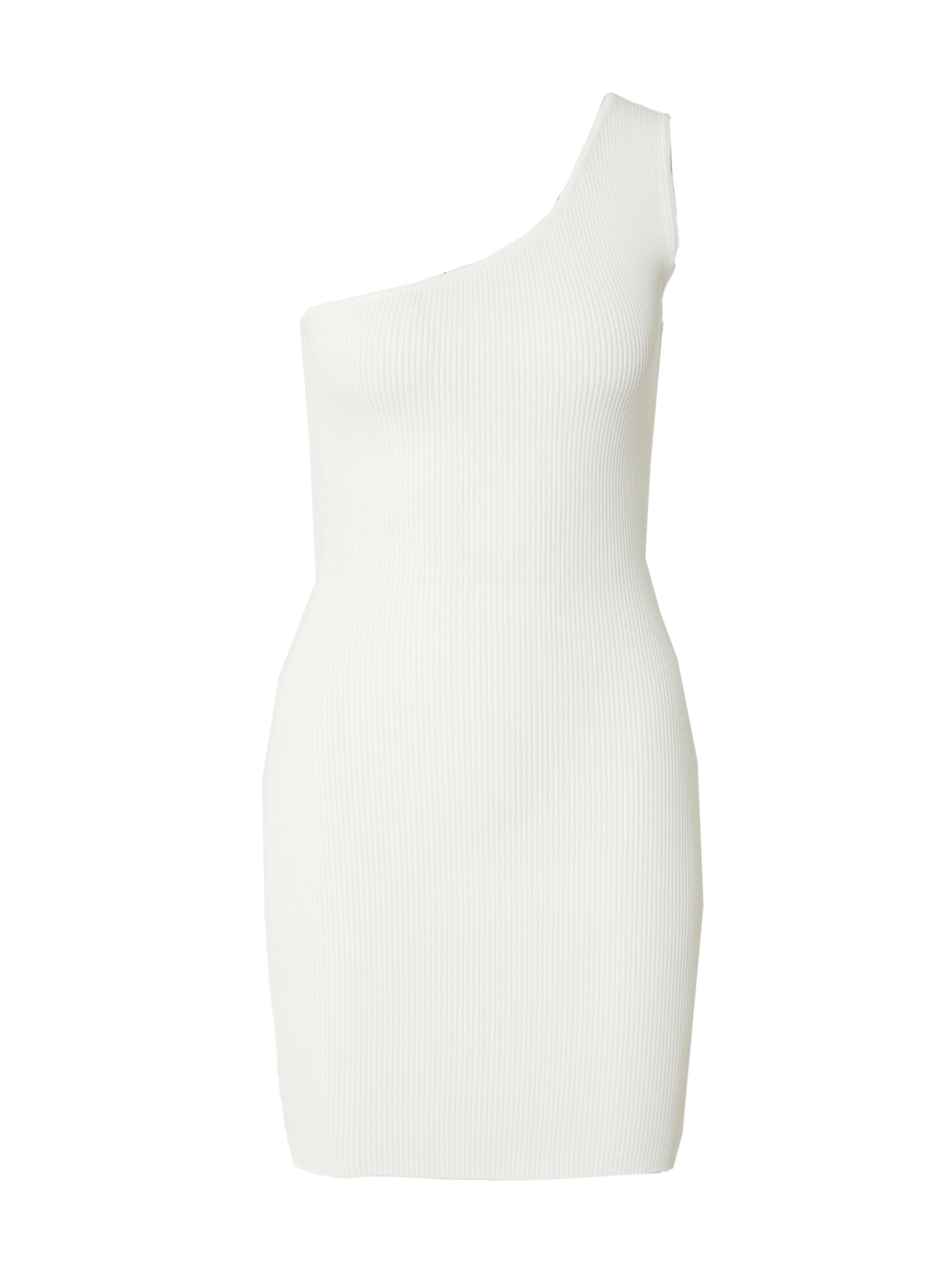 RÆRE by Lorena Rae Knitted dress 'Jessa' in White: front