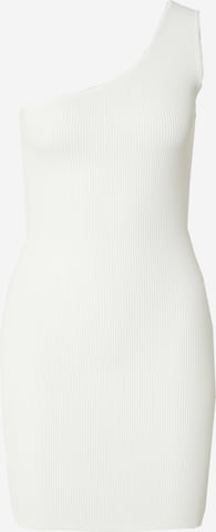 RÆRE by Lorena Rae Knitted dress 'Jessa' in White: front