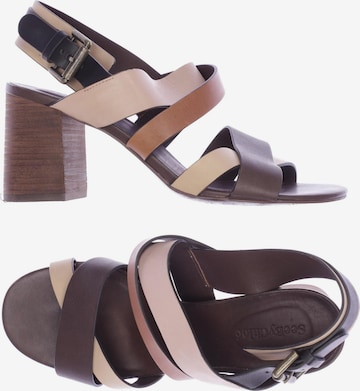 See by Chloé Sandals & High-Heeled Sandals in 40 in Brown: front