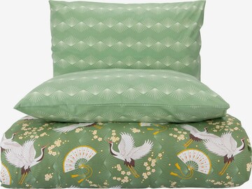 Bella Maison Duvet Cover in Green: front