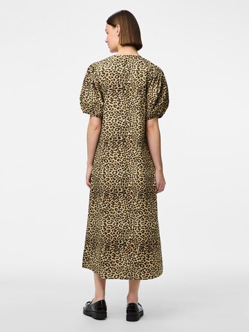 Robe 'NANCY' PIECES en beige