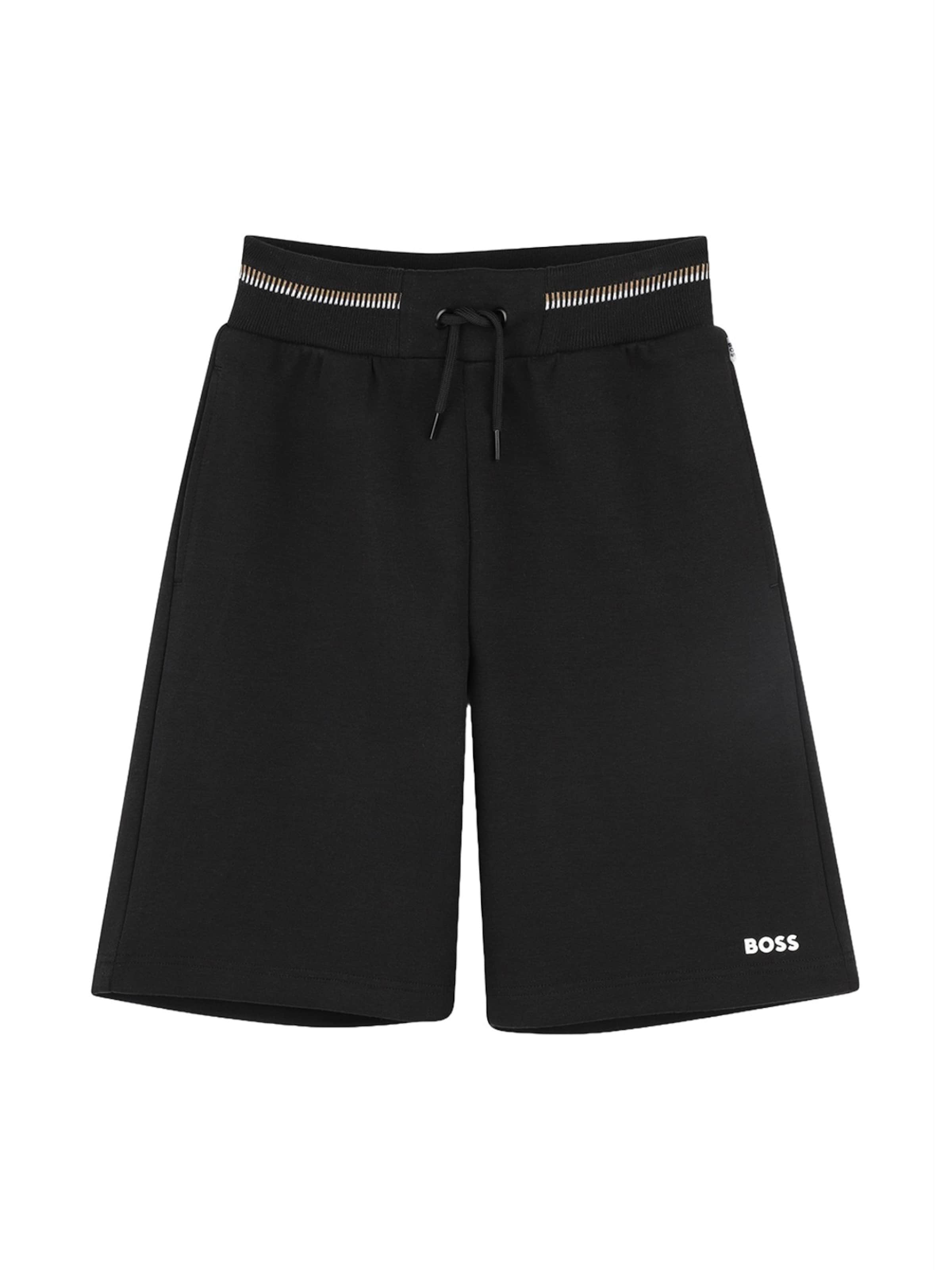 Regular Pantalon BOSS en noir : devant