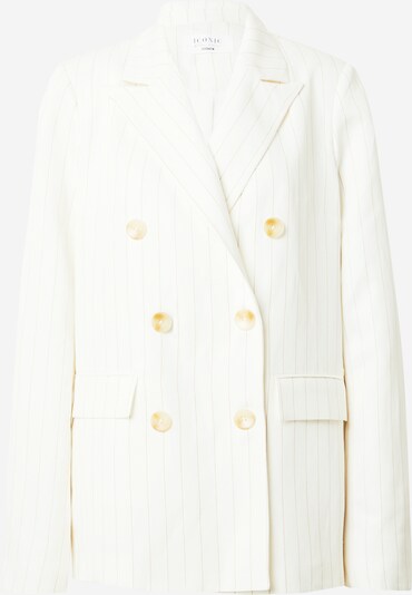 ABOUT YOU x Iconic by Tatiana Kucharova Blazer 'Jasmine' en beige / blanco, Vista del producto