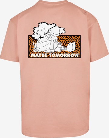 T-Shirt F4NT4STIC en rose : devant