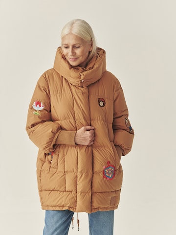 Veste d’hiver 'KREZI' TATUUM en beige : devant