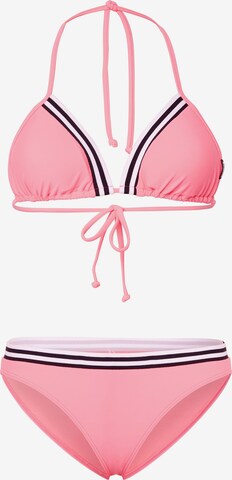 CHIEMSEE Triangel Bikini in Pink: predná strana