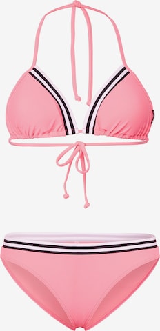 CHIEMSEE Bikini in Pink: front