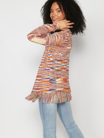 KOROSHI Knit Cardigan in Mixed colors